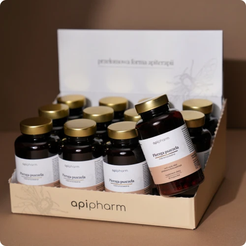 zestaw-12x-pierzga-mikronizowana-w-kapsulkach-apipharm-karton-ekspozycyjny